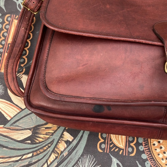 Vintage Coach Metropolitan Briefcase No213-5743 in Red Mahogany - Picture 5 of 15